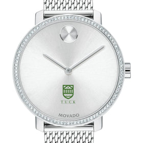 Tuck Women's Movado Bold with Crystal Bezel & Mesh Bracelet Shot #1