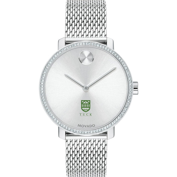 Tuck Women's Movado Bold with Crystal Bezel & Mesh Bracelet Shot #2