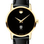 Tuck Women's Movado Gold Museum Classic Leather Shot #1