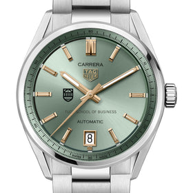Tuck Women's TAG Heuer Steel Carrera Automatic with Green Dial Shot #1