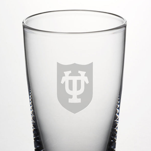 Tulane Ascutney Pint Glass by Simon Pearce Shot #2