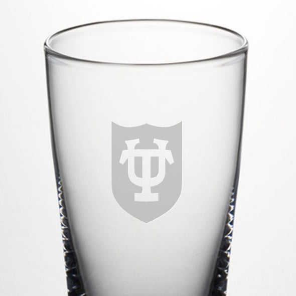Tulane Ascutney Pint Glasses by Simon Pearce Shot #2