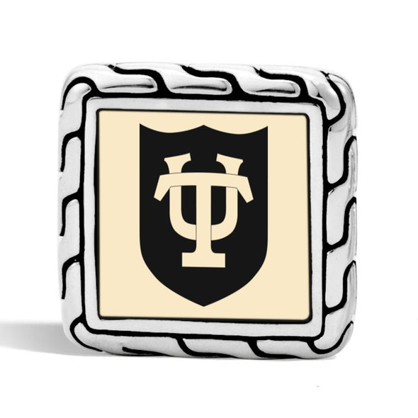 Tulane Cufflinks by John Hardy with 18K Gold Shot #3