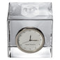Tulane Glass Desk Clock by Simon Pearce Shot #2