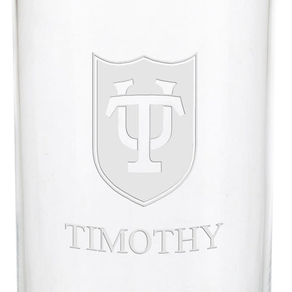 Tulane Iced Beverage Glasses - Set of 4 Shot #3