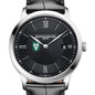 Tulane Men's Baume et Mercier 40mm Classima Quartz Watch with Black Dial & Black Leather Strap Shot #1