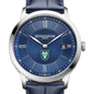 Tulane Men's Baume et Mercier 40mm Classima Quartz Watch with Blue Dial & Dark Blue Leather Strap Shot #1