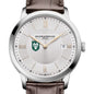 Tulane Men's Baume et Mercier 40mm Classima Quartz Watch with Silver Dial & Dark Brown Leather Strap Shot #1