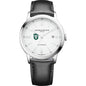 Tulane Men's Baume et Mercier 42mm Classima Automatic Watch with White Dial & Black Leather Strap Shot #2