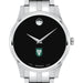 Tulane Men's Movado Collection Stainless Steel Watch with Black Dial