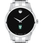Tulane Men's Movado Collection Stainless Steel Watch with Black Dial Shot #1