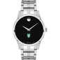 Tulane Men's Movado Collection Stainless Steel Watch with Black Dial Shot #2