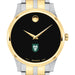 Tulane Men's Movado Collection Two-Tone Watch with Black Dial