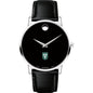 Tulane Men's Movado Museum with Leather Strap Shot #2