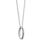 Tulane Monica Rich Kosann "Carpe Diem" Poesy Ring Necklace in Silver Shot #1