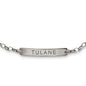Tulane Monica Rich Kosann Petite Poesy Bracelet in Silver Shot #2