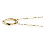 Tulane Monica Rich Kosann Poesy Ring Necklace in Gold Shot #3