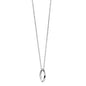 Tulane Monica Rich Kosann Poesy Ring Necklace in Silver Shot #2