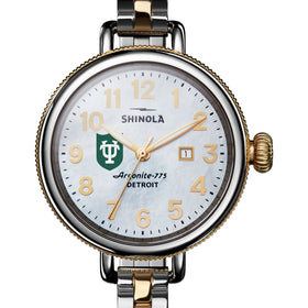 Tulane Shinola Watch, The Birdy 34 mm MOP Dial Shot #1