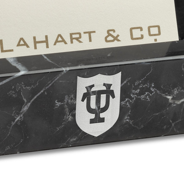 Tulane University Marble Business Card Holder Shot #2