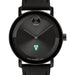 Tulane University Men's Movado BOLD with Black Leather Strap