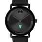 Tulane University Men's Movado BOLD with Black Leather Strap Shot #1