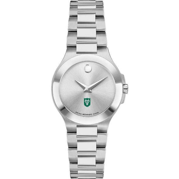 Tulane Women&#39;s Movado Collection Stainless Steel Watch with Silver Dial Shot #2