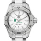 Tulane Women's TAG Heuer Steel Aquaracer with Silver Dial Shot #1