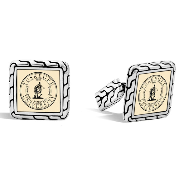 Tuskegee Cufflinks by John Hardy with 18K Gold Shot #2