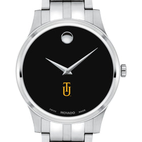 Tuskegee Men's Movado Collection Stainless Steel Watch with Black Dial Shot #1
