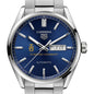 Tuskegee Men's TAG Heuer Carrera with Blue Dial & Day-Date Window Shot #1