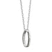 Tuskegee Monica Rich Kosann "Carpe Diem" Poesy Ring Necklace in Silver