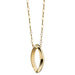 Tuskegee Monica Rich Kosann Poesy Ring Necklace in Gold