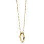 Tuskegee Monica Rich Kosann Poesy Ring Necklace in Gold Shot #2
