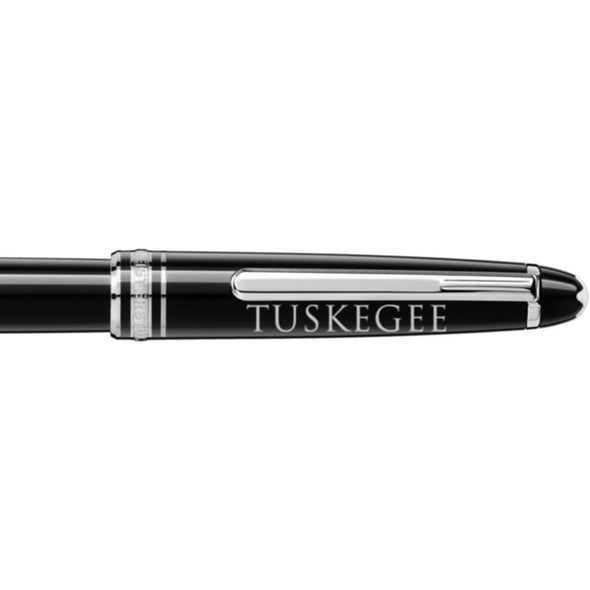 Tuskegee Montblanc Meisterstück Classique Rollerball Pen in Platinum Shot #2