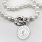 Tuskegee Pearl Necklace with Sterling Silver Charm Shot #2