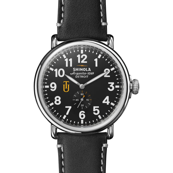Tuskegee Shinola Watch, The Runwell 47 mm Black Dial Shot #2