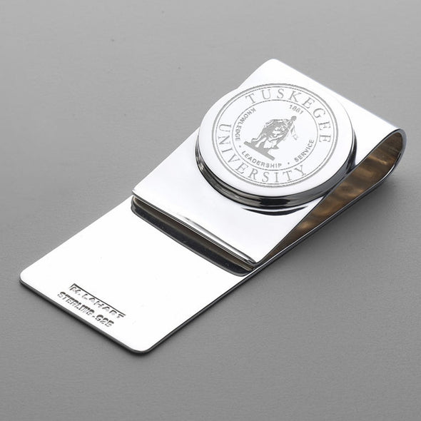 Tuskegee Sterling Silver Money Clip Shot #1