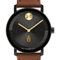 Tuskegee University Men's Movado BOLD with Cognac Leather Strap Shot #1