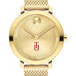 Tuskegee University Women's Movado Bold Gold with Mesh Bracelet Shot #1