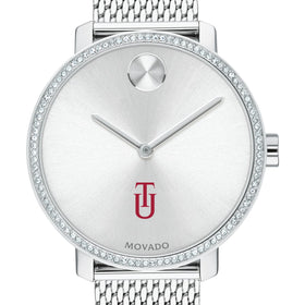 Tuskegee Women's Movado Bold with Crystal Bezel & Mesh Bracelet Shot #1