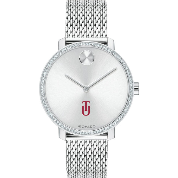 Tuskegee Women's Movado Bold with Crystal Bezel & Mesh Bracelet Shot #2