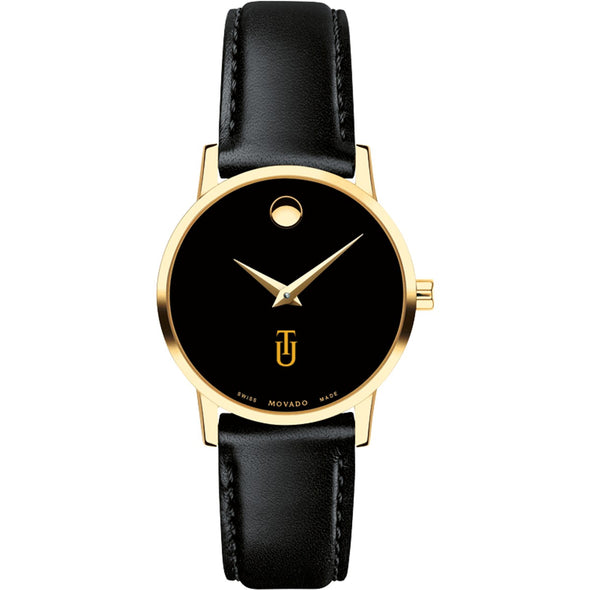 Tuskegee Women&#39;s Movado Gold Museum Classic Leather Shot #2