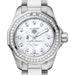 Tuskegee Women's TAG Heuer Steel Aquaracer with Diamond Dial & Bezel
