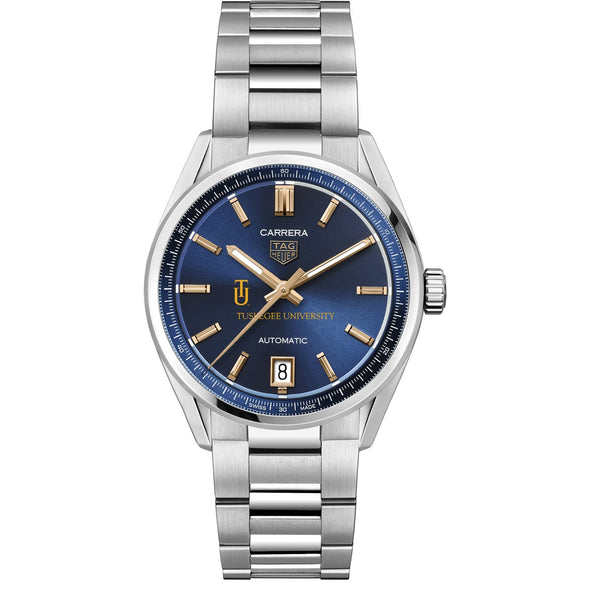 Tuskegee Women's TAG Heuer Steel Carrera Automatic with Blue Dial Shot #2