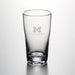 U-M Medical School Ascutney Pint Glasses by Simon Pearce