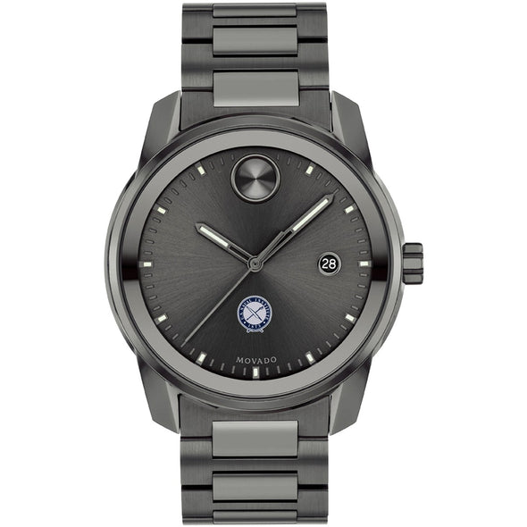 U.S. Naval Institute Men's Movado BOLD Gunmetal Grey with Date Window Shot #2