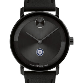 U.S. Naval Institute Men's Movado BOLD with Black Leather Strap Shot #1