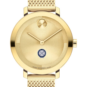 U.S. Naval Institute Women's Movado Bold Gold with Mesh Bracelet Shot #1