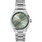 UC Berkeley Haas Women's TAG Heuer Steel Carrera Automatic with Green Dial Shot #2